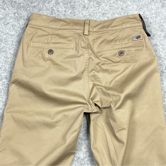Duluth Trading 40 Grit Pants Mens 30x32 Tan Khaki Slim Fit Casual Canvas - Picture 6 of 7